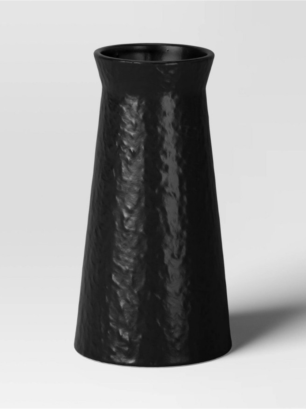 Threshold Tall Black Modern Vase